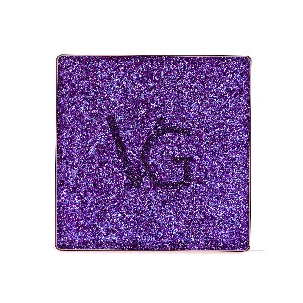 Cienie do powiek color exstasy ES012 - Intensywny fioletowy kolor z drobinkami multichrome
