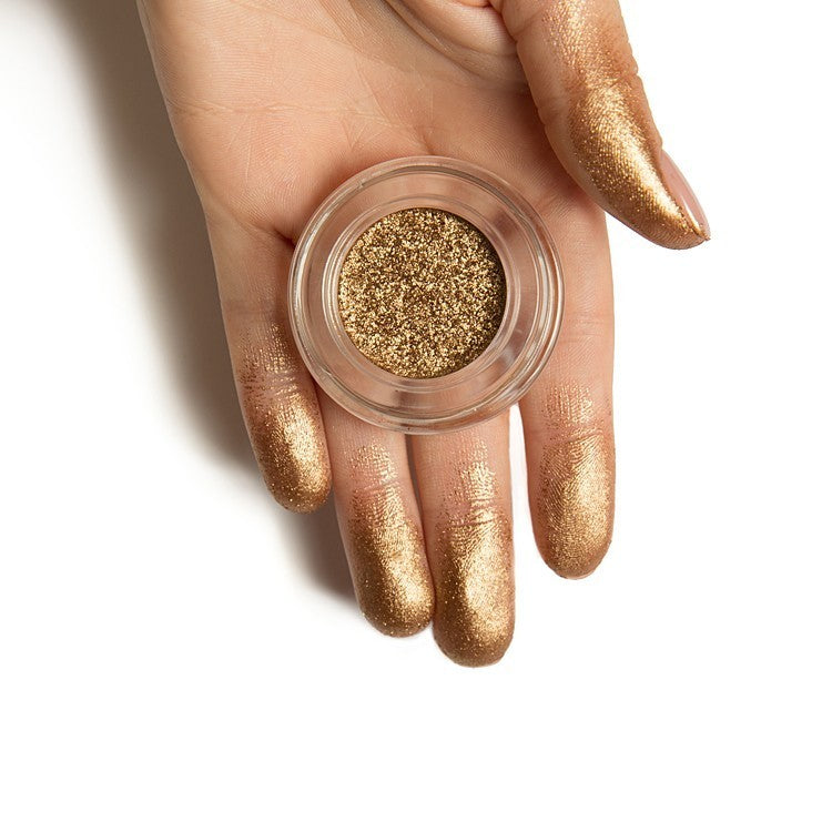 Cienie do powiek mousse F004 - Złoty