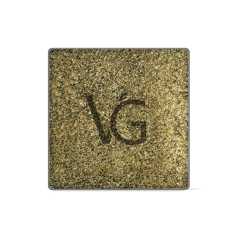 Cienie do powiek color exstasy ES033 - Kolor pistacjowy z drobinkami multichrome