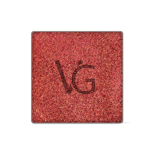 Cienie do powiek color exstasy ES041 - Koralowy kolor ze złotymi drobinkami