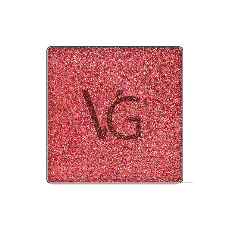 Cienie do powiek color exstasy ES020 - Różowy kolor ze złotymi drobinkami