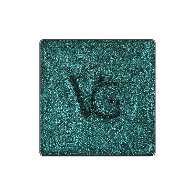 Cienie do powiek color exstasy ES038 - Ciemny szaro-niebieski kolor z fioletowo-różowym połyskiem