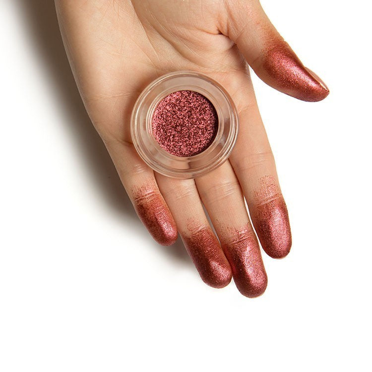 Cienie do powiek mousse F008 - Błękitno-fioletowy multichrom