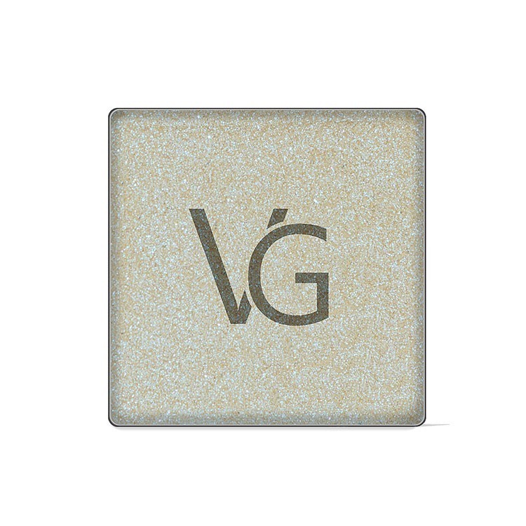 Cienie do powiek color exstasy ES017 - Biały odcień z fioletowo-niebieskimi drobinkami