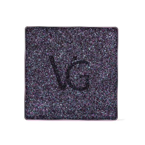 Cienie do powiek color exstasy ES014 - Grafitowo-fioletowy odcień z drobinkami multichrome