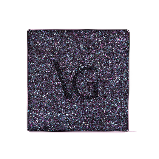 Cienie do powiek color exstasy ES014 - Grafitowo-fioletowy odcień z drobinkami multichrome