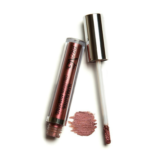 Cienie do powiek ultra glitter GT010 - Bordowy brokat